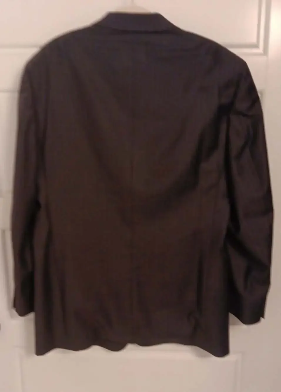 Hart Schaffner & Marx Gold Trumpeter Pure New Wool Pinstripe Suit Jacket